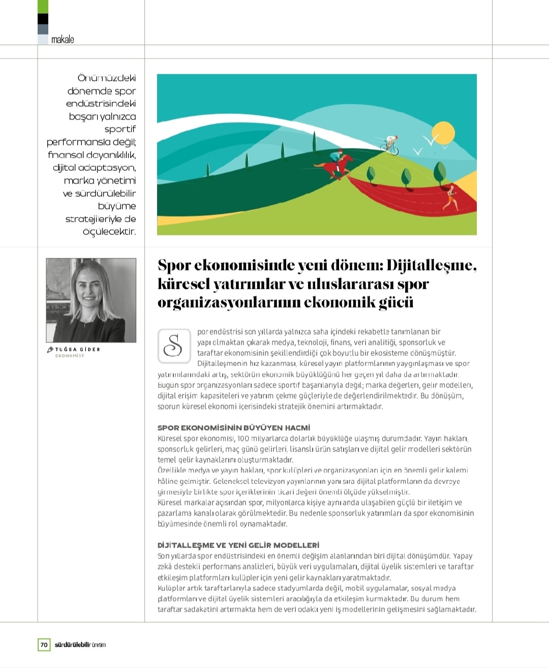 Sürdürülebilir Üretim Magazine — 2